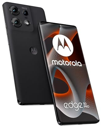 Motorola Smartphone Moto Edge 50 Pro 5G 12GB RAM 512GB Almacenamiento Negro
