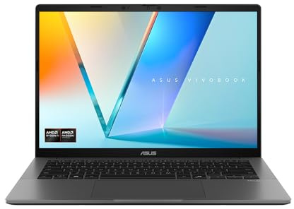 ASUS Vivobook S14 M3407HA Metal Laptop | 14.0" WQXGA 2.5K Screen | AMD Ryzen 9 270 | 32GB RAM | 1TB SSD | Backlit UK Keyboard | Windows 11