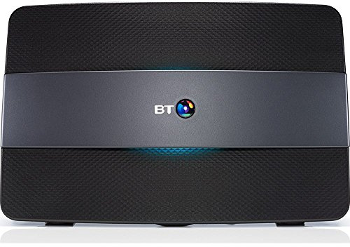 BT Smart Hub 6 Type A Wireless Router - Black, 802.11N/A/B/G, Up to 300 Mbps