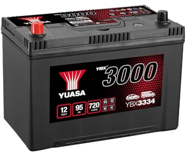 Batteria Yuasa YBX3334 SMF 12V 95Ah 720A Auto