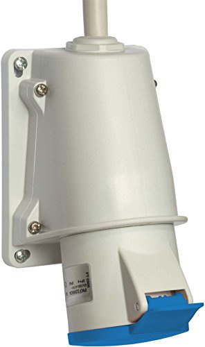 Schneider Electric Prise Industrielle SOC SAIL 16A IP44 220V 3P Gris/Blanc