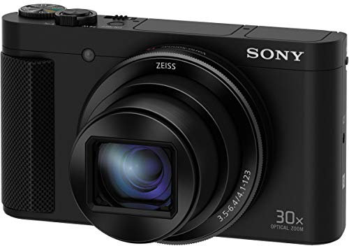 Sony Cyber-shot DSC-HX90V Appareil Photo Numérique Compact 18.2 MP Zoom Optique 30x Carl Zeiss Wi-Fi NFC Noir