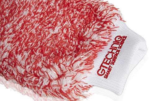 Gant de lavage auto moto en microfibre Gtechniq WM2 - Gant lavage de lavage ultra doux, limite les risques de rayure - Conçu pour retenir un volume maximal de mousse pour un lavage facile et rapide