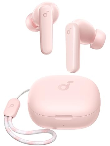 soundcore by Anker P20i True Wireless Earbuds, 10mm Drivers with Big Bass, Bluetooth 5.3, 30H Long Playtime, IPX5 Water-Resistant, 2 Mics for AI Clear Calls, 22 Preset EQs, Customization via App