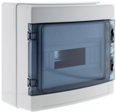 Zenitech - Coffret étanche IP65 8 modules livré avec Accessoires