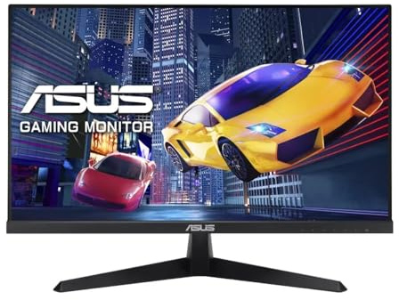 ASUS VY249HGR Eye Care Gaming Monitor – 24 inch FHD (1920x1080), IPS, 120Hz OC, SmoothMotion, 1ms MPRT, Adaptive Sync, Eye Care Plus, Blue Light Filter, Flicker Free, antibacterial treatment