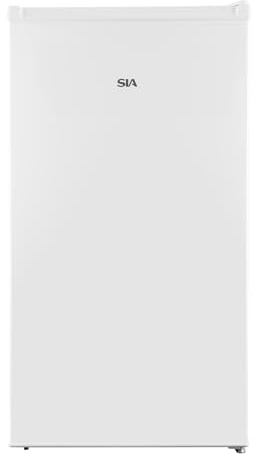 SIA SFR44WE 83L White Freestanding Under Counter Fridge With Chiller 2 Glass Shelves, Interior Light, E Energy Rating, 2 Year Manufacturer Warranty