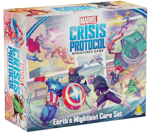 Atomic Mass Games Marvel Crisis Protocol: Earth's Mightiest Core Set - Miniature Game