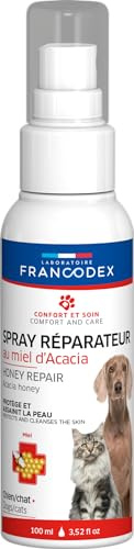 Francodex Spray Réparateur Miel d'Acacia 100ml pour Chats et Chiens
