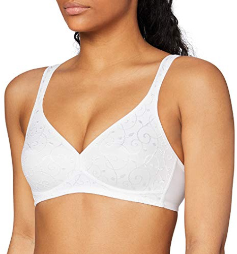 Triumph Soutien-gorge sans armatures Elegant Cotton Blanc 95C