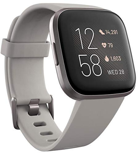 Fitbit Versa 2 Smartwatch Activity Tracker - Stone/Mist Grey