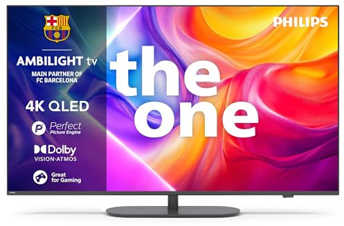 Philips 65PUS9010/12 TV 65 pollici QLED 4K Ultra HD Smart TV Ambilight Nero Opaco