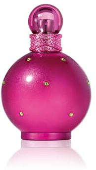 Britney Spears Fantasy 100 ml – Eau de Parfum for Woman – Floral Woody Gourmand Fragrance – Notes of Luscious Red Lychee, Cupcake Accord and Creamy Musk – Pink Glass Bottle