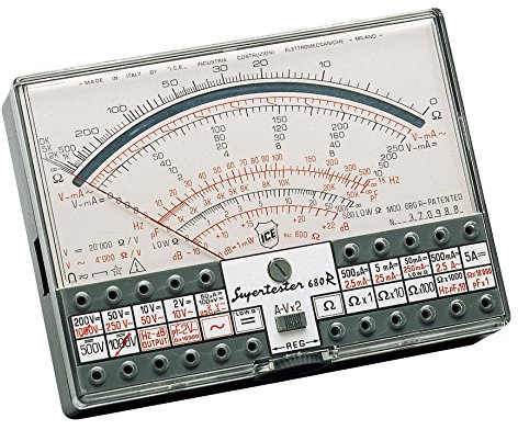 Multimetro Analogico Professionale ICE 680/R Melchioni