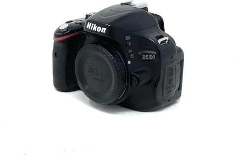 Nikon D5100 Appareil Photo Numérique Reflex Boîtier Nu Noir 16.2 Mégapixels