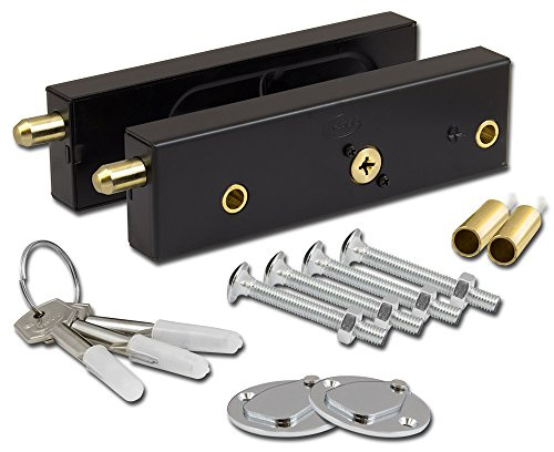 Asec AS1997 Garage Door Lock - Black