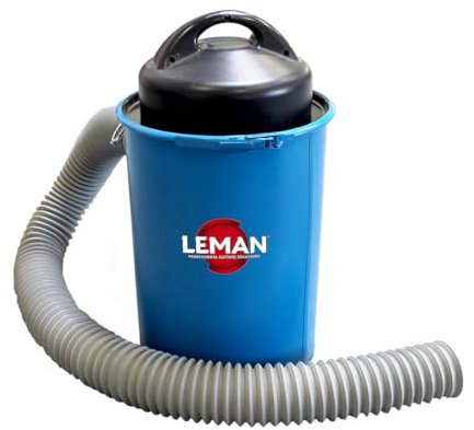 Aspirateur Tonneau à Copeaux Leman LOASP050 1200 W 50 L 183 m³/h Bleu