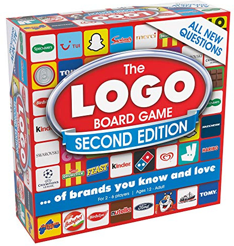 Drumond Park The LOGO Board Game Second Edition - The Family Board Game of Brands and Products You Know and Love, Family Games For Adults And Kids Suitable From 12+ Years