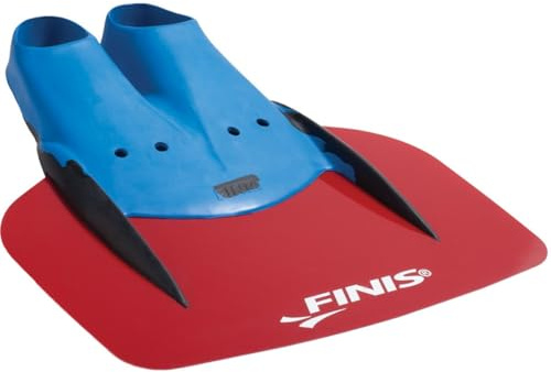 FINIS Shooter Monofin - Monoaleta, color rojo/ negro, talla M