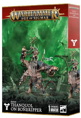 Games Workshop Warhammer Age of Sigmar Skaven Thanquol on Boneripper Plastic Model Kit