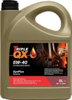 Triple QX SynPlus 5L 5W-40 A3/B4 Fully Synthetic Engine Oil