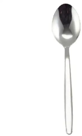 Olympia C121 Kelso Stainless Steel Teaspoon (Pack of 12), Silver, 135(L)mm