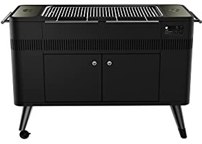Everdure HUB II Barbecue au charbon de bois Noir HBCE3BEU avec allume-feu électrique