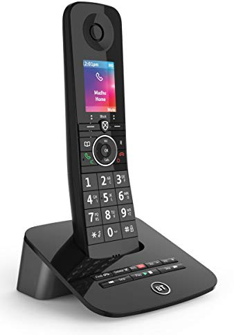 BT Premium Cordless Landline House Phone, Home Phone, 100 Percent Nuisance Call Blocker, Call Block Button, Answer Machine, Single Handset Pack