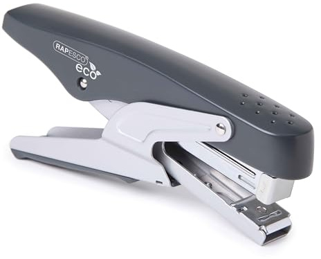 Rapesco 1056 ECO Beluga Pince-Agrafeuse, Capacité 20 Feuilles, Gris