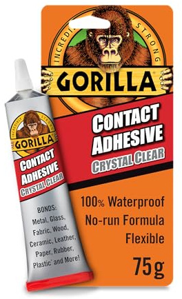 Gorilla Contact Adhesive Clear 75g
