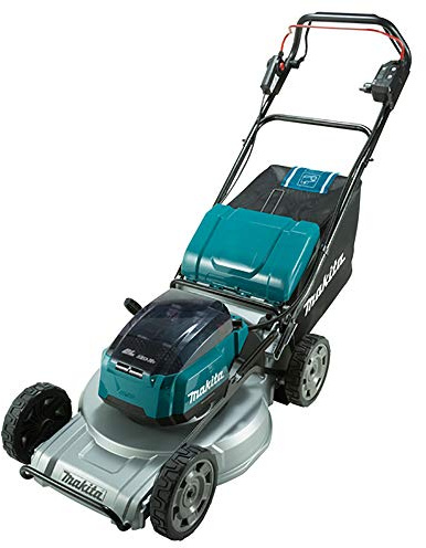Rasaerba Semovente Makita DLM533PT4 53cm 18Vx2 BL Blu con 4 Batterie 5Ah