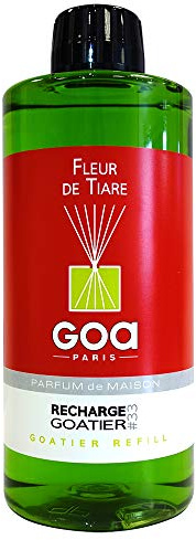 Recharge Fleur de Tiaré 500 ml - GOA - Vert - Plastique