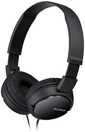Sony Mdr-Zx110 Cuffie On-Ear, Nero, Cablato