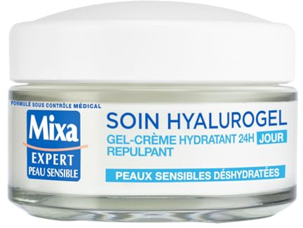Mixa Expert Peau Sensible - Hyalurogel - Gel-Crème Hydratant Intensif 24H - 50 ml