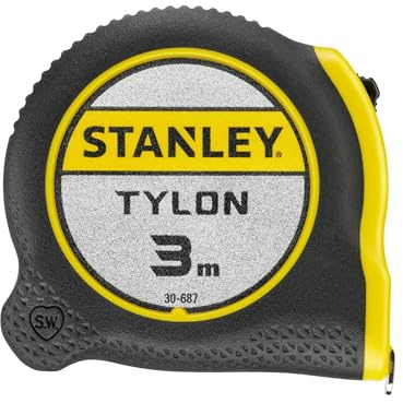 Stanley 0-30-687 Mesure 3 m x 13 mm bi-matière Tylon Multicolore