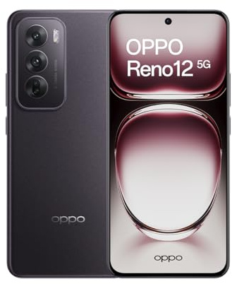 OPPO Reno12 5G Smartphone Black Brown 12GB RAM 256GB Storage