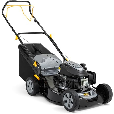 Alpina AL5 46 SA Tagliaerba a Scoppio, Trazione Posteriore, Sacco di Raccolta da 60L, Ampiezza di Taglio di 46cm, Aree Fino a 1200m2