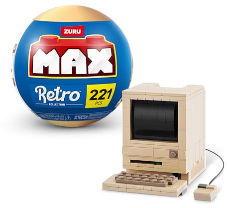 MAX Premium Retro Building Bricks (Classic Computer) Novelty Unboxing Toy Collectible Mini's by ZURU