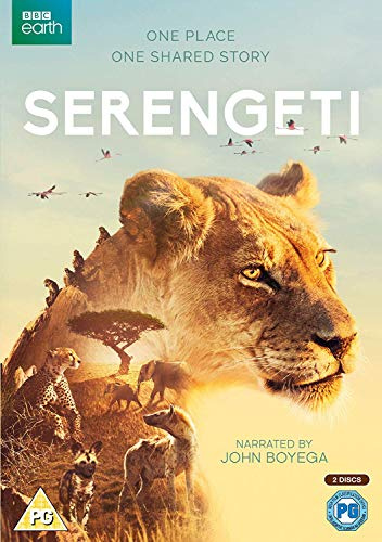 Serengeti [2019] DVD - BBC Nature Documentary narrated by John Boyega
