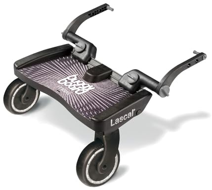 Lascal BuggyBoard Maxi | Universal Buggy Board, Compatible with 99% of Pushchairs | Pram Accessory for Children from 2-6 Years