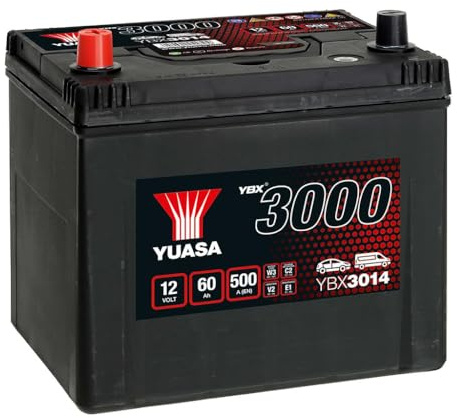Yuasa YBX3014 12V 60Ah 450CCA SMF Car Battery