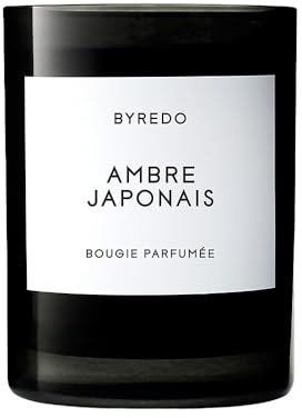 Byredo Ambre Japonais Scented Candle 240g - Warm Amber, Black Pepper, Coriander, Sandalwood, Vanilla