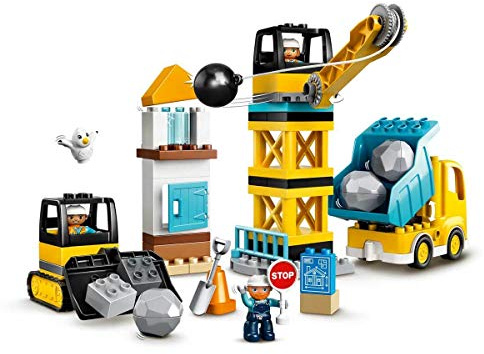 LEGO DUPLO Wrecking Ball Demolition Construction Set 10932 for Toddlers 2+ Years