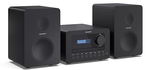 Sharp XL-B520D(BK) Tokyo Bluetooth DAB+ Hi-Fi Micro System - Black