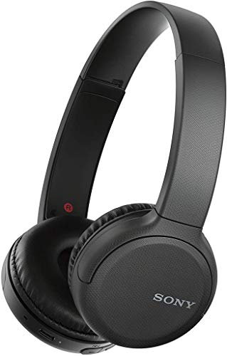 Sony WH-CH510 On-Ear Wireless Bluetooth Headphones - Black, 35 Hours Battery Life