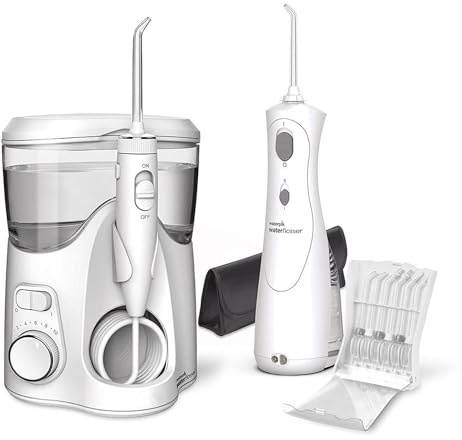 Waterpik Ultra Plus Cordless Plus Water Flosser WP-470, White