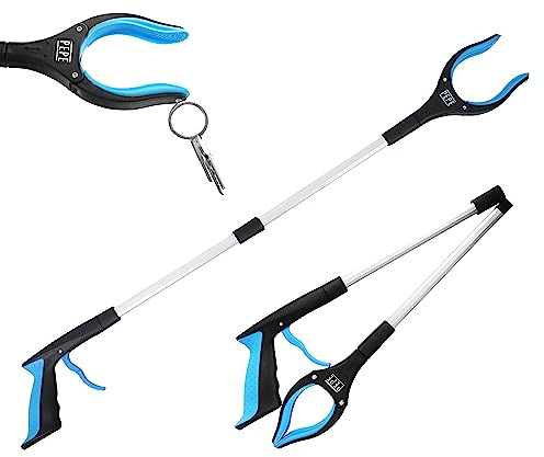 PEPE Mobility Pince Ramasse Objet Pliable (x1 Unité), Attrape Déchets et Objets sans se Baisser, Aimant Préhension Seniors Handicapés