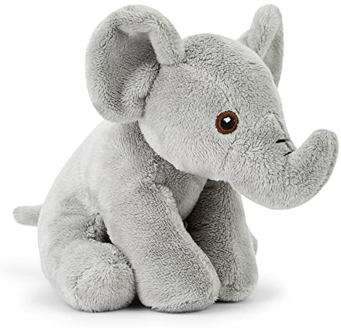 Zappi Co 100% Recycled Plush Elephant Plush Toy (13-15cm) Stuffed Soft Cuddly animals Collection For New Born Child Tiktok featured