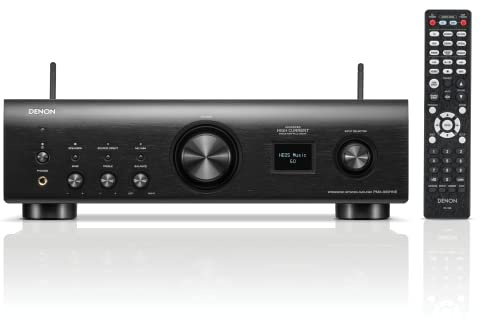 Denon PMA-900HNE Integrated Network HiFi Amplifier with Bluetooth, AirPlay 2, HEOS Built-In, Phono Equalizer - Black