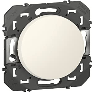 LEGRAND - Interrupteur Mural Simple ou Va-et-vient 10AX dooxie - Commande d'Éclairage (Sans Plaque) - Prêt à Installer - Fabriqué En France - Blanc